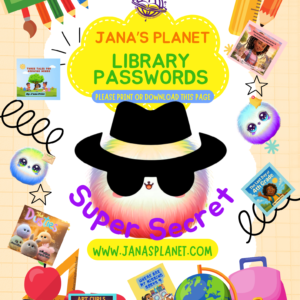 Library Passwords for 7 Books!